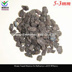 Brown Fused Alumina Section Sands , Fused Aluminium Oxide 3.9(G/Cm3)